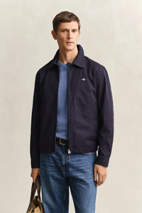 GANT Cotton Hybrid Jacket - Evening Blue