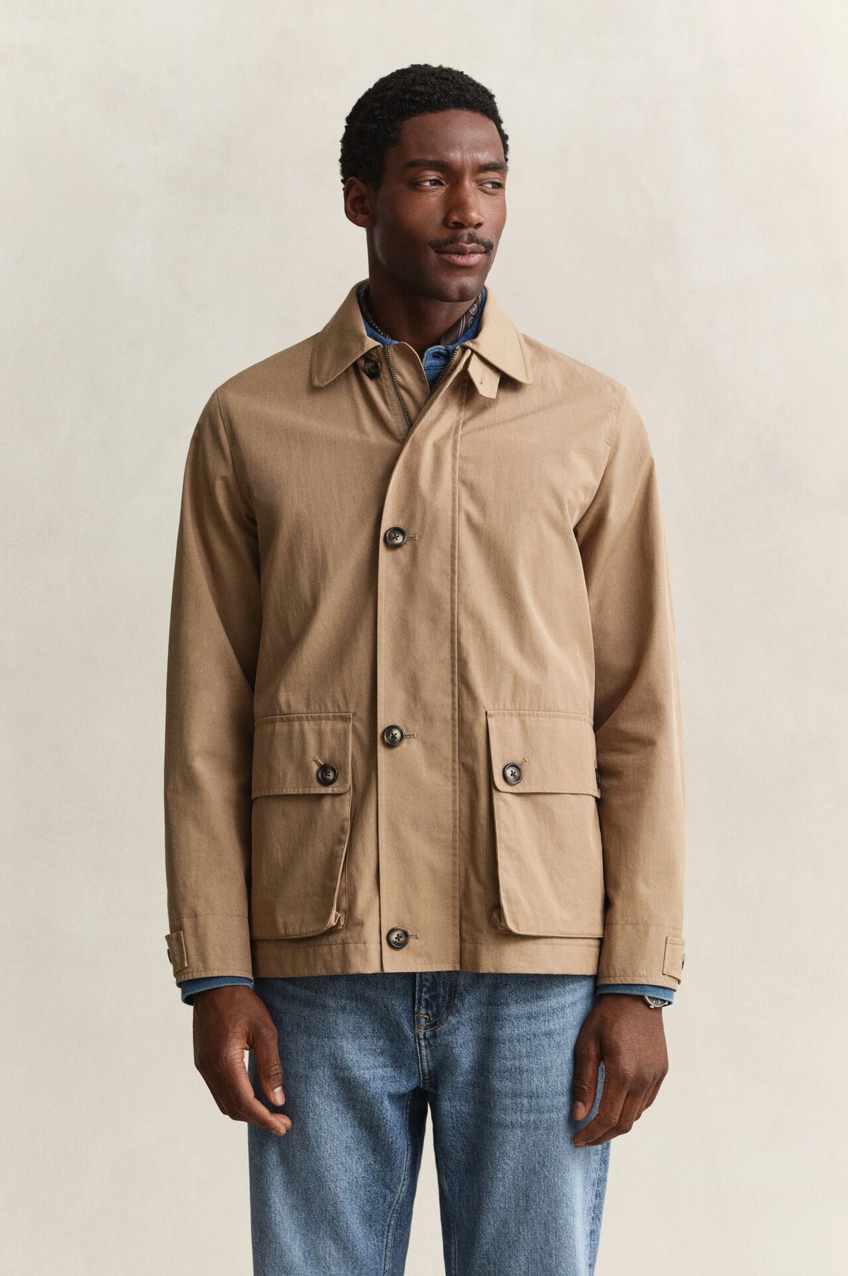 GANT Classic Barn Jacket - Taupe