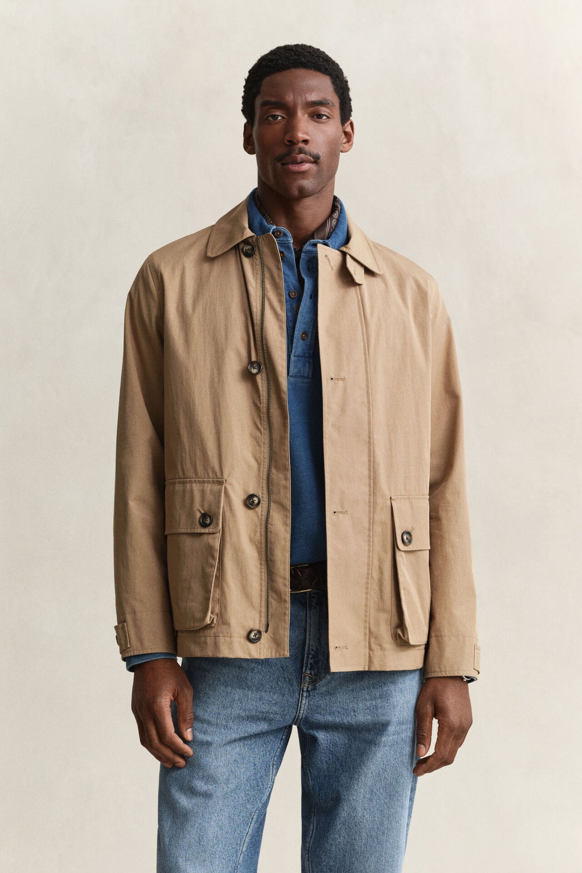 GANT Classic Barn Jacket - Taupe