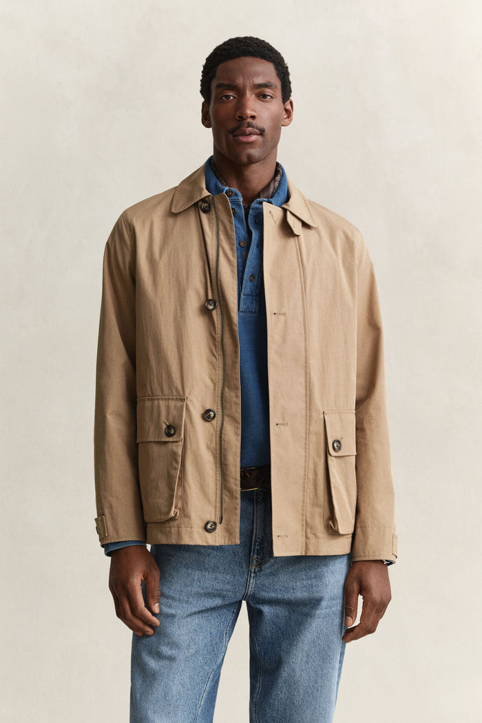GANT Classic Barn Jacket - Taupe