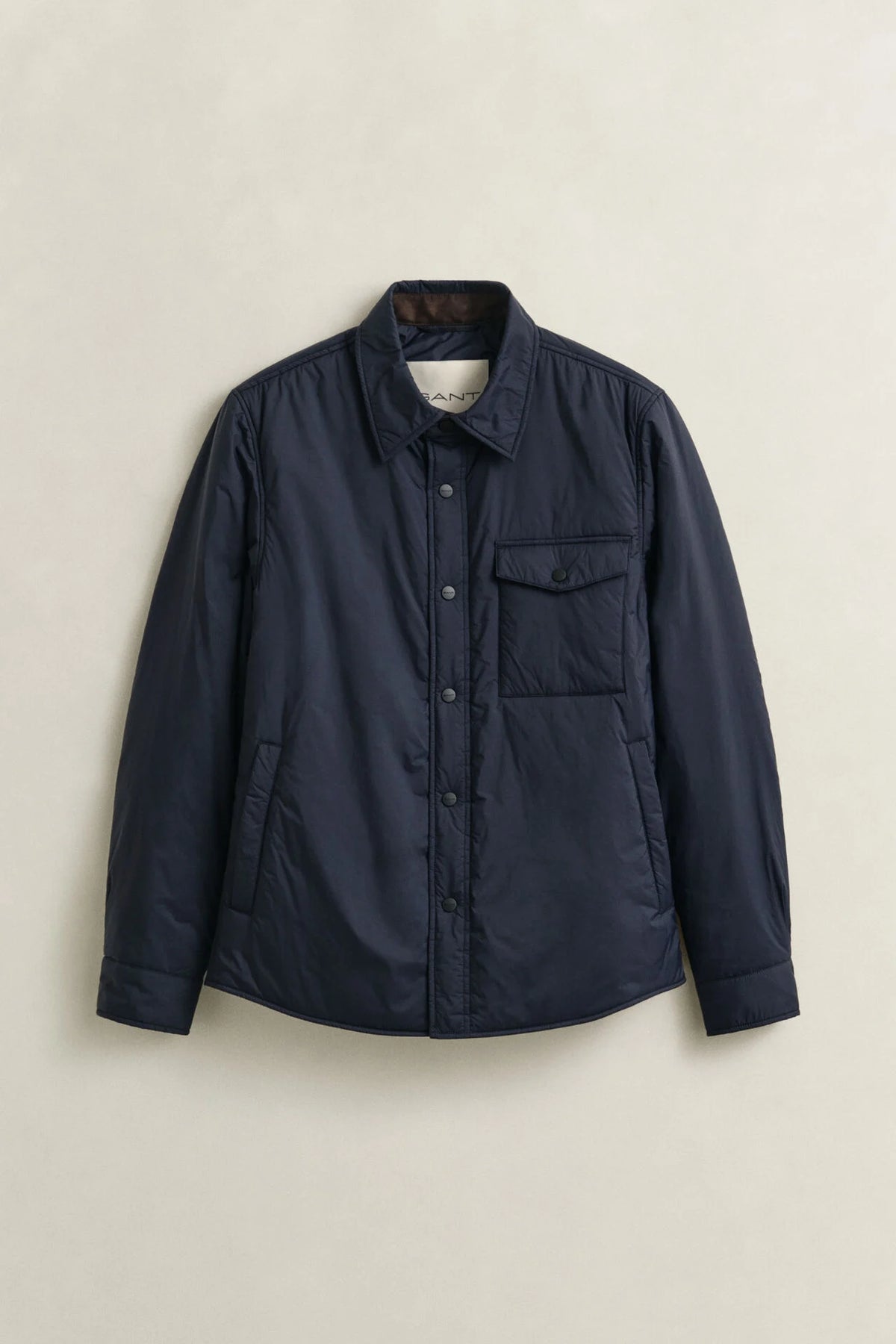 GANT Ultralight Padded Overshirt Jacket - Navy