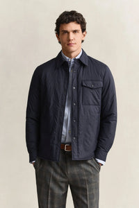 GANT Ultralight Padded Overshirt Jacket - Navy
