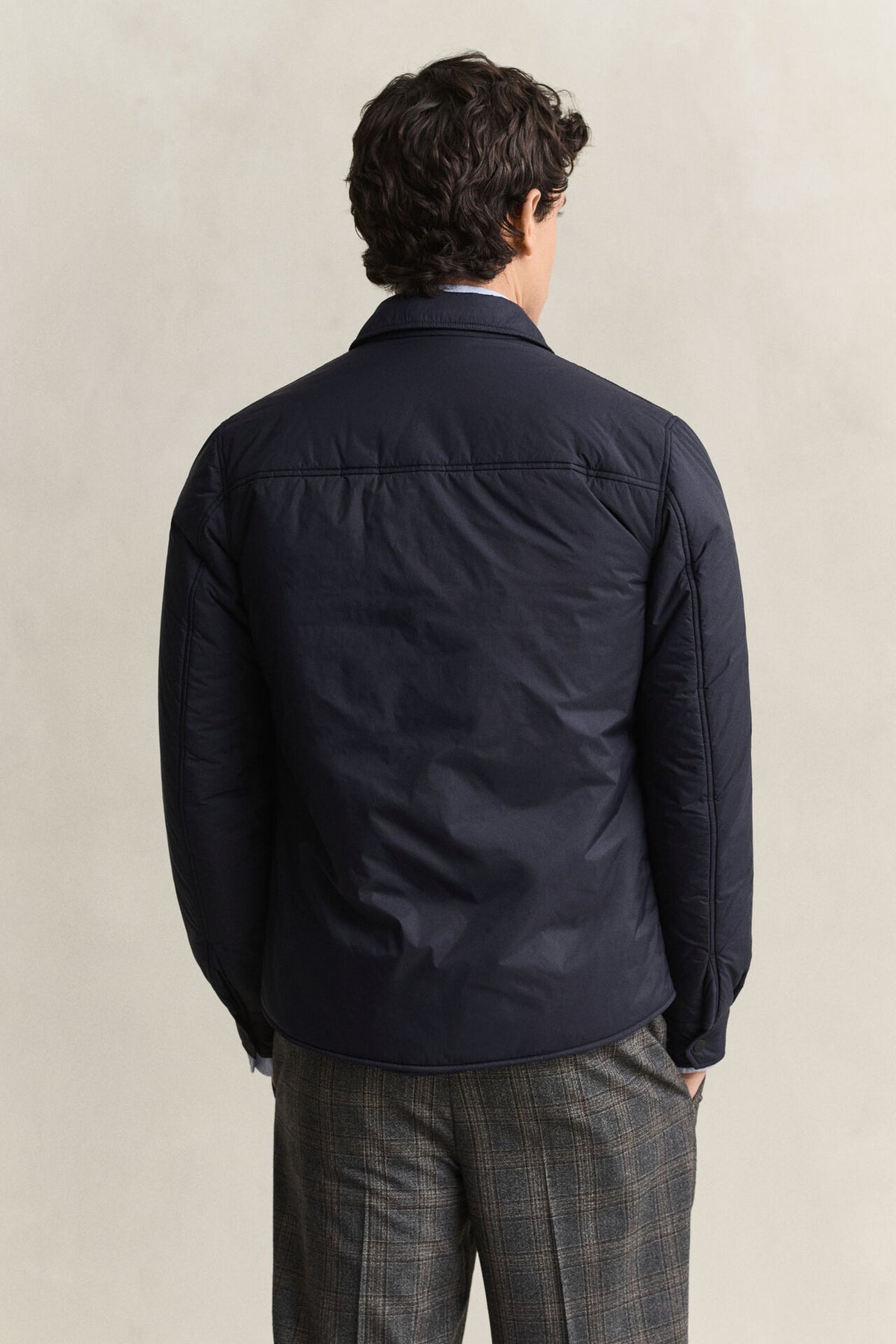 GANT Ultralight Padded Overshirt Jacket - Navy