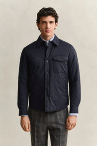 GANT Ultralight Padded Overshirt Jacket - Navy