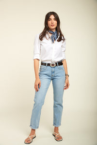 COPE CLOTHING : Mom Fit Jeans