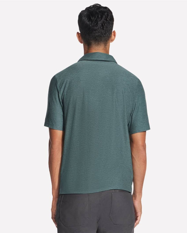 SKECHERS Men's GO DRI All Day Polo Shirt - Green