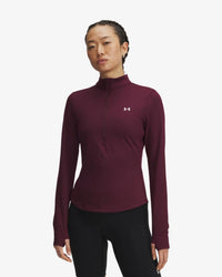 UNDER ARMOUR Women's Motion Half Zip Top - Maroon