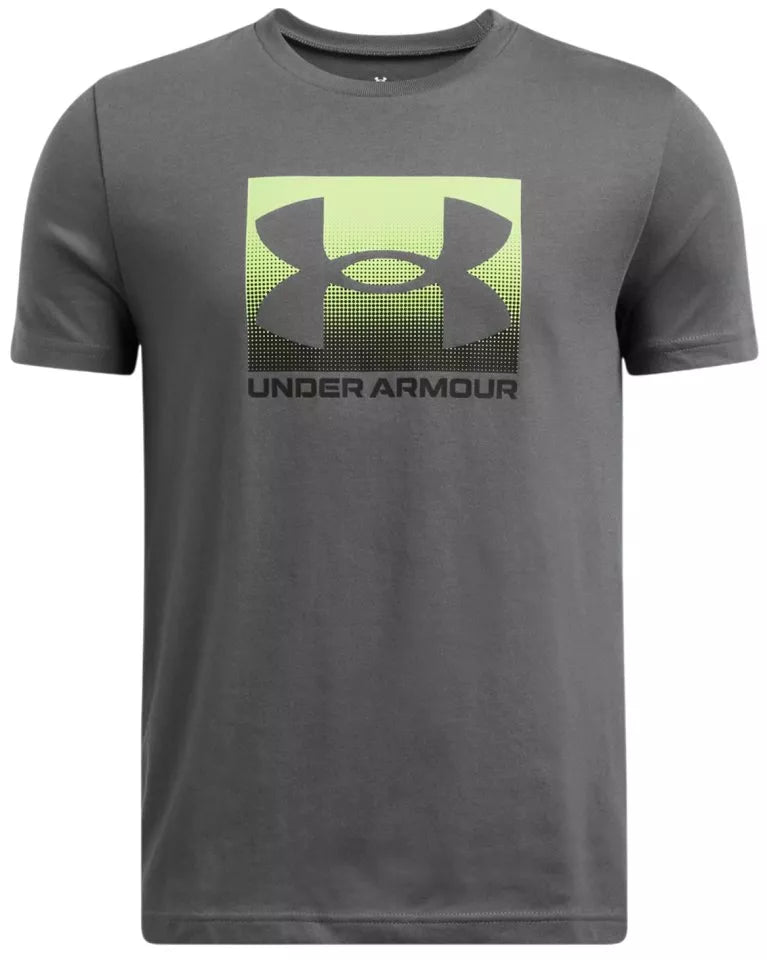 UNDER ARMOUR Boys' Boxed Sports T-Shirt - Grey