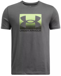 UNDER ARMOUR Boys' Boxed Sports T-Shirt - Grey