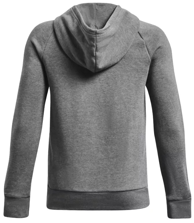 UNDER ARMOUR Boys' Rival Fleece Big Logo Hoodie - Grey
