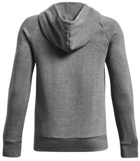 UNDER ARMOUR Boys' Rival Fleece Big Logo Hoodie - Grey