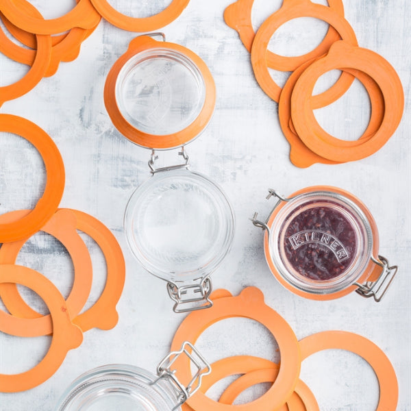 KILNER Pack Of 6 Rubber Seals 3 Litre