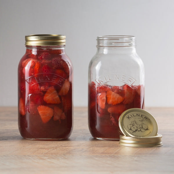 KILNER Preserve Glass Jar 1 Litre