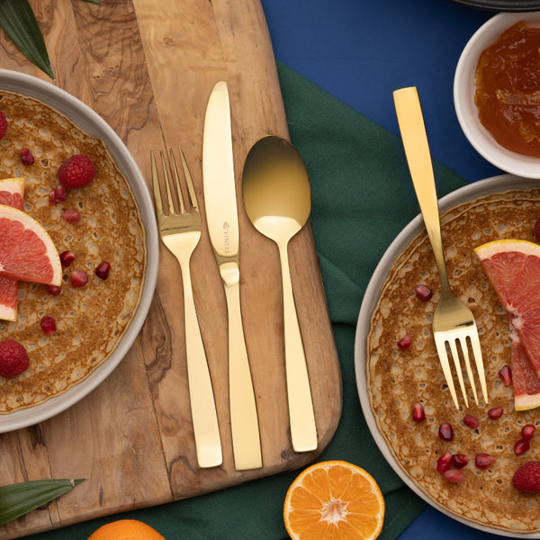 VINERS Everyday Purity Gold 16 Piece Cutlery Set