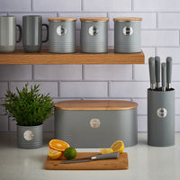 TYPHOON Living Bread Bin - Grey