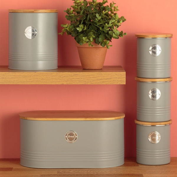 TYPHOON Living Bread Bin - Grey