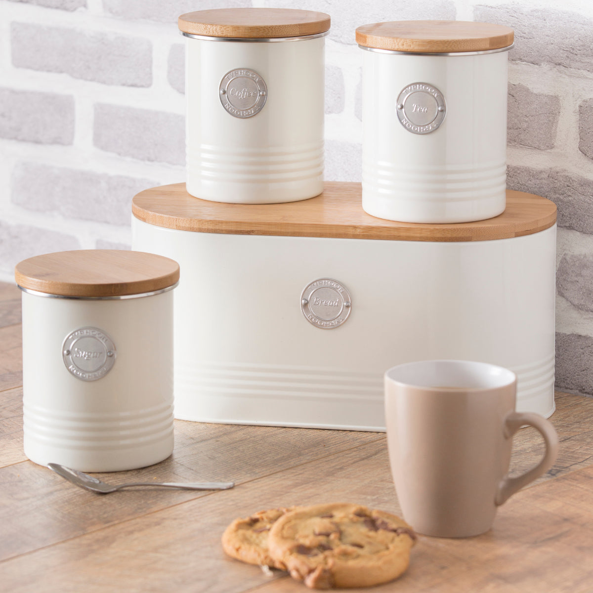 TYPHOON Living Cream Bread Bin