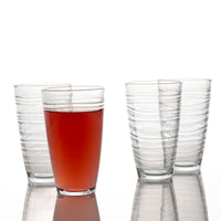 RAVENHEAD Essentials Swirl Super Hiball Set Of 4 Glasses - 48cl