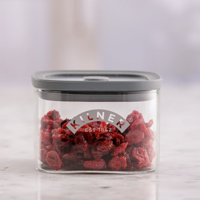 KILNER Fresh Storage Glass Square Jar 0.5 Litre
