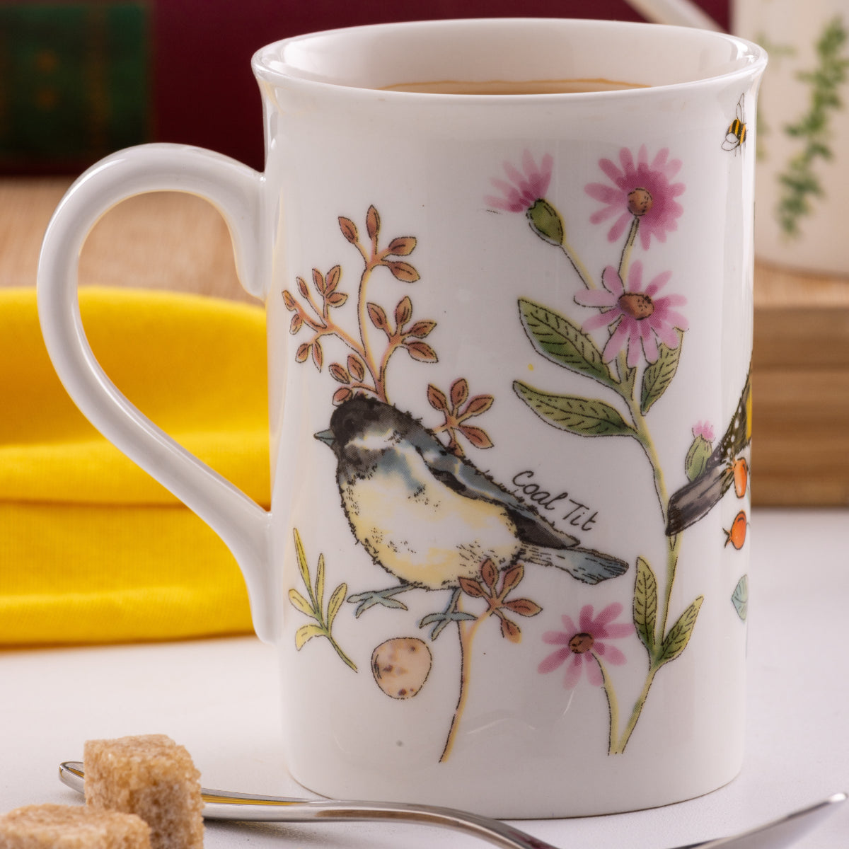 PRICE & KENSINGTON Garden Birds Bluebell Mug 300ml