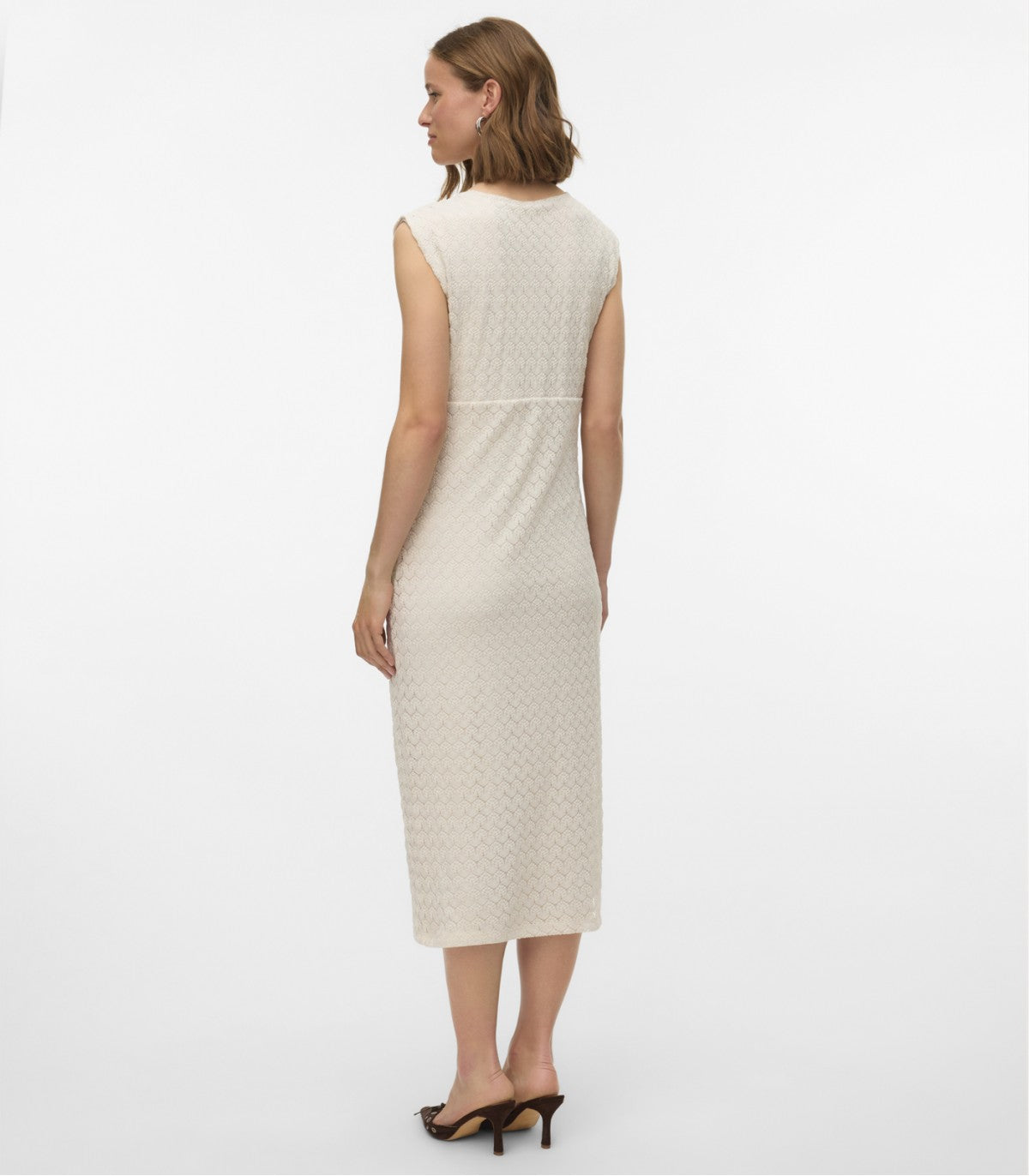 VERO MODA Develyn 7/8 Dress - Birch