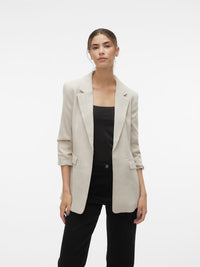 VERO MODA Frida Blazer - Oatmeal