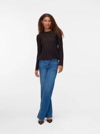 VERO MODA Lana Pleat Jumper - Chocolate