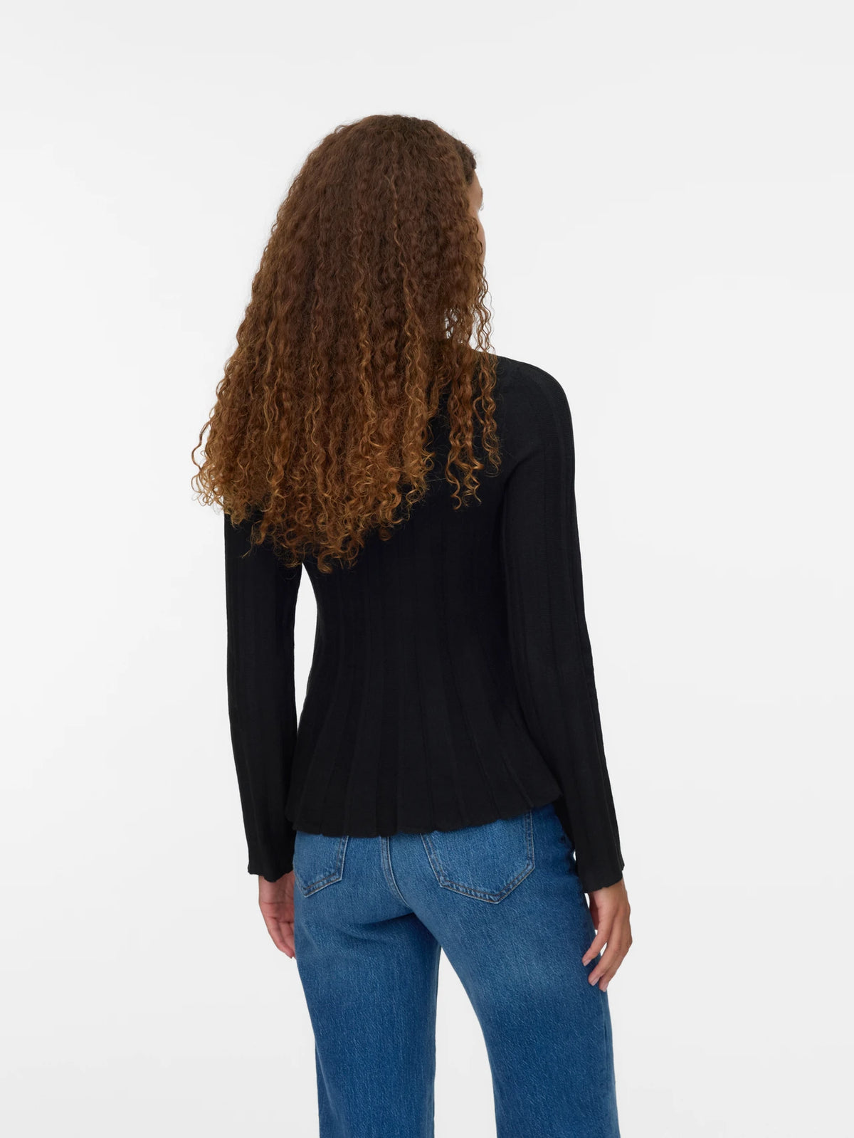 VERO MODA Lana Pleat Jumper - Black