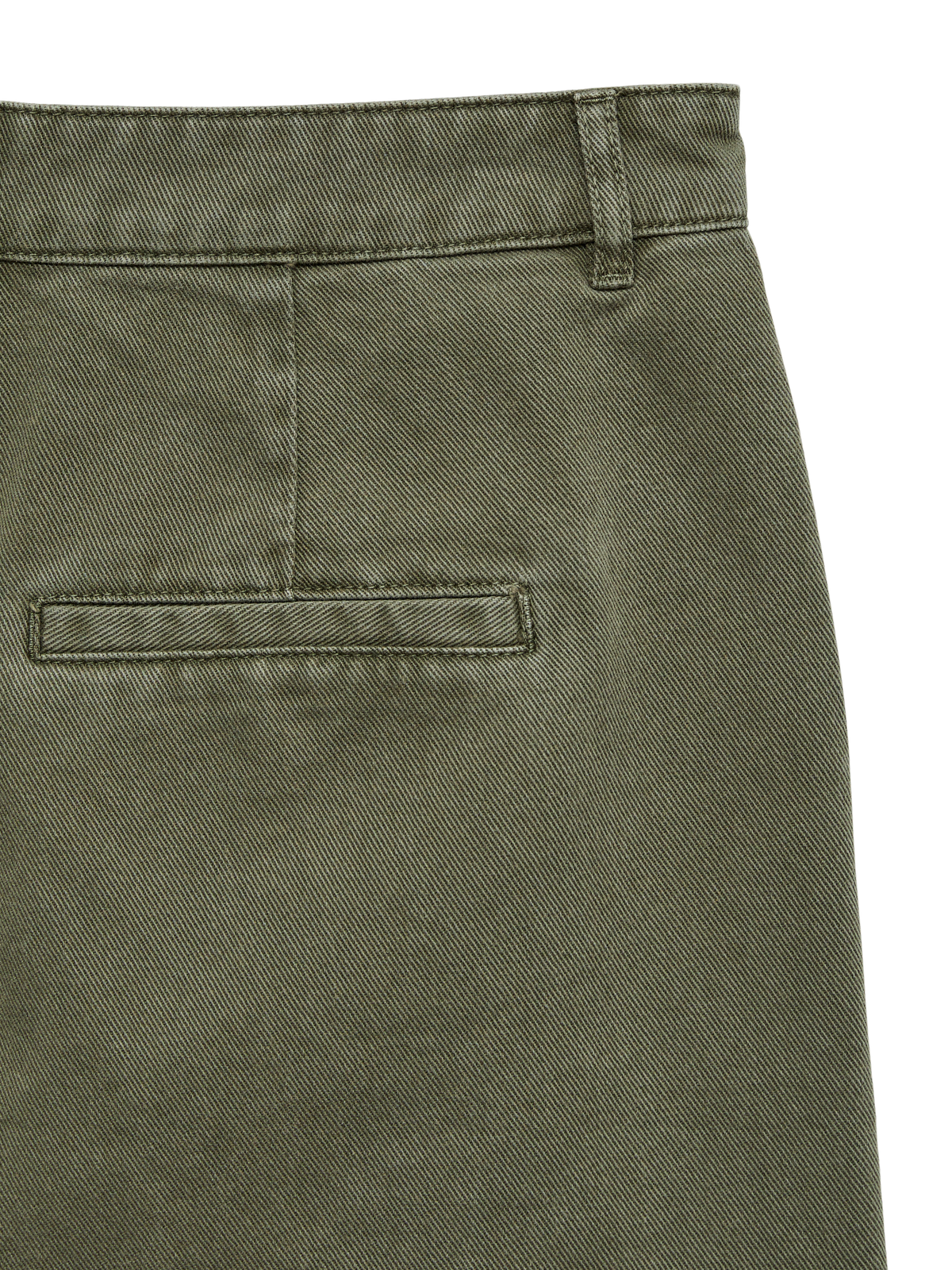 VERO MODA Margot High Rise Wide Leg Jean - Khaki