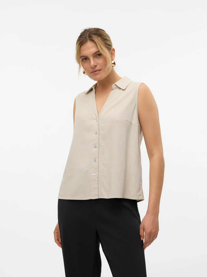 VERO MODA MyMilo Shirt - Natural