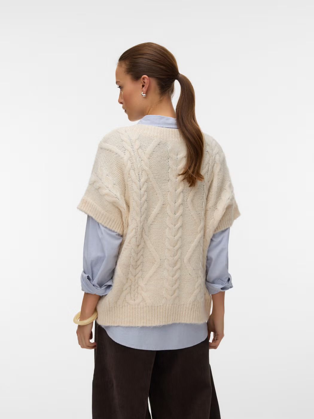 VERO MODA Sheila Sleeveless Jumper - Birch