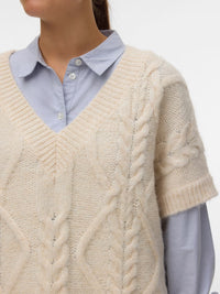 VERO MODA Sheila Sleeveless Jumper - Birch