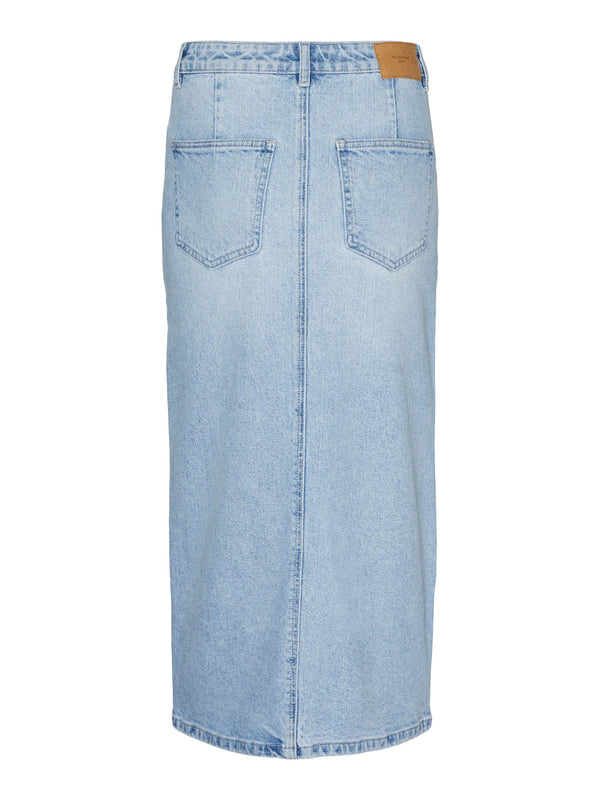 VERO MODA Veri High Rise Calf Denim Skirt