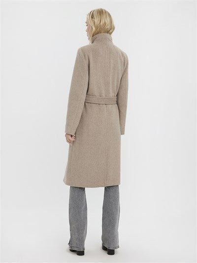 VERO MODA : Long Wool Coat