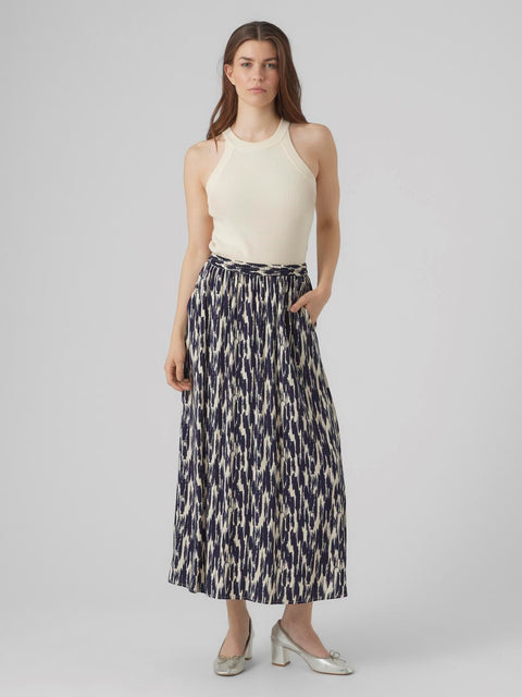 VERO MODA : Easy Joy Maxi Slit Skirt
