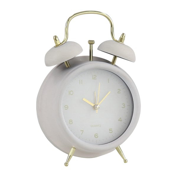 STRAITS White Retro Table Clock 17cm
