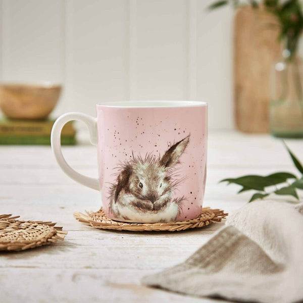 ROYAL WORCESTER Bathtime Bunny Mug - Pink
