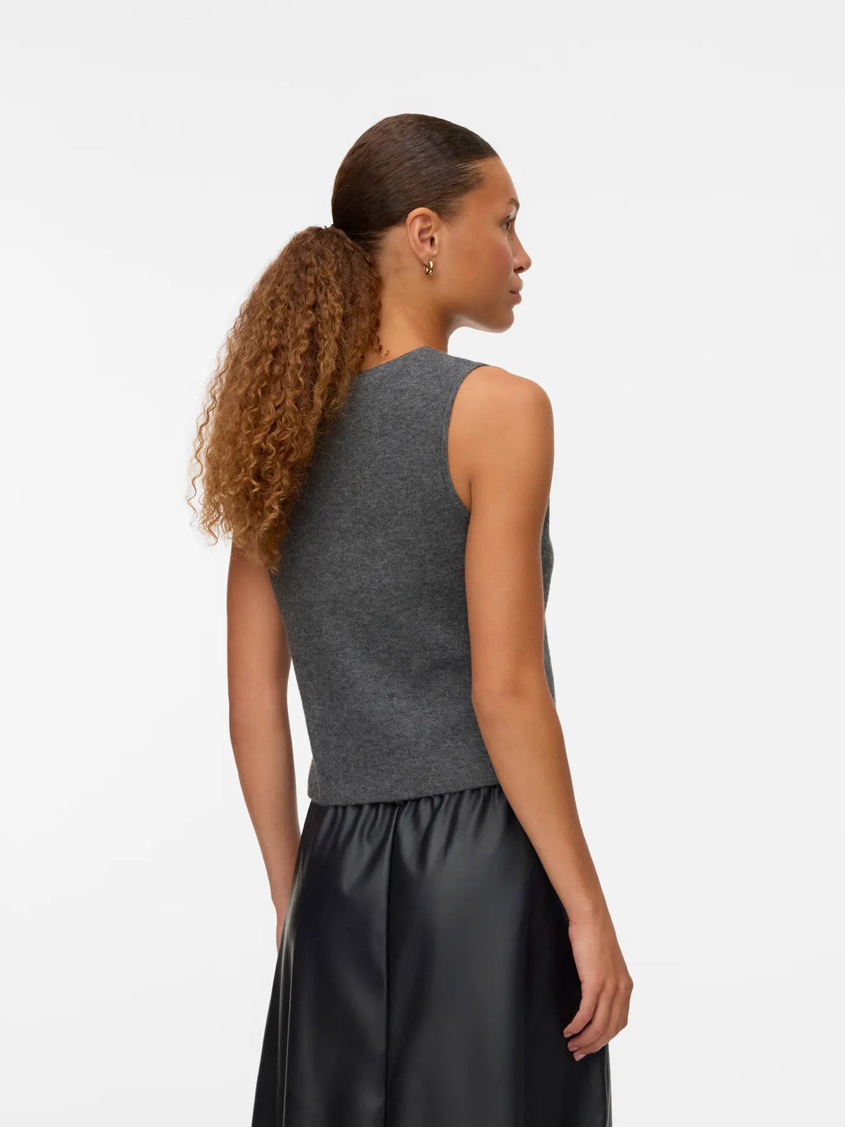 VERO MODA Brisa Waistcoat - Grey