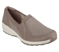 SKECHERS Women's Slip-Ins Relaxed Fit Up Lifted Shoes - Taupe