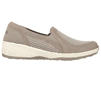 SKECHERS Women's Slip-Ins Relaxed Fit Up Lifted Shoes - Taupe