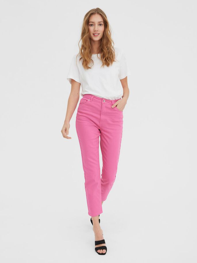 VERO MODA : Brenda High Rise Straight Jean