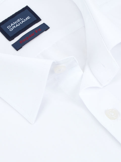 DANIEL GRAHAME : Gordon Long Sleeve Shirt - White