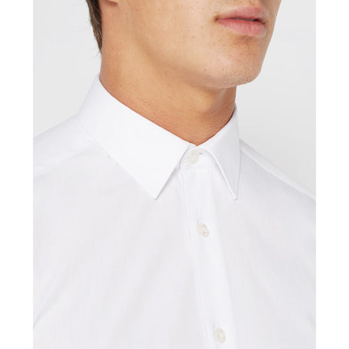 REMUS UOMO : White Asthon Slim Shirt
