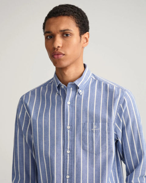GANT : Regular Fit Oxford Stripe Shirt
