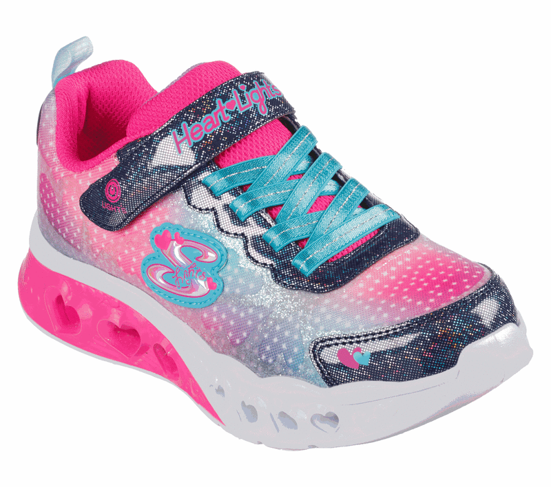SKECHERS Flutter Heart Light-Up Trainers