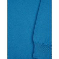DG'S DRIFTER Men's V-Neck Jumper - Aqua Blue