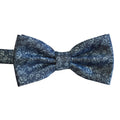 L.A SMITH : Floral Blue Bow Tie Set