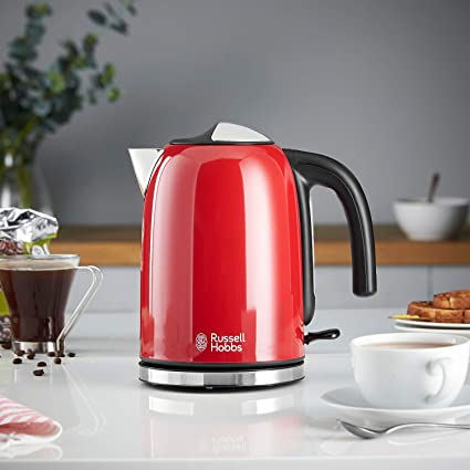 RUSSELL HOBBS: Red Stainless Kettle