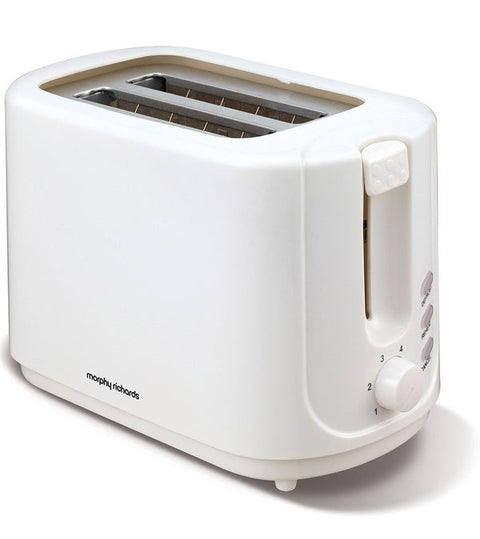 MORPHY RICHARDS: 2 Slice White Toaster