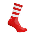 ATAK: Shox Mid Leg Football Socks Red/White